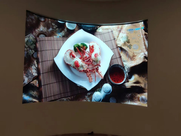 行唐室内P2.5弧形LED屏